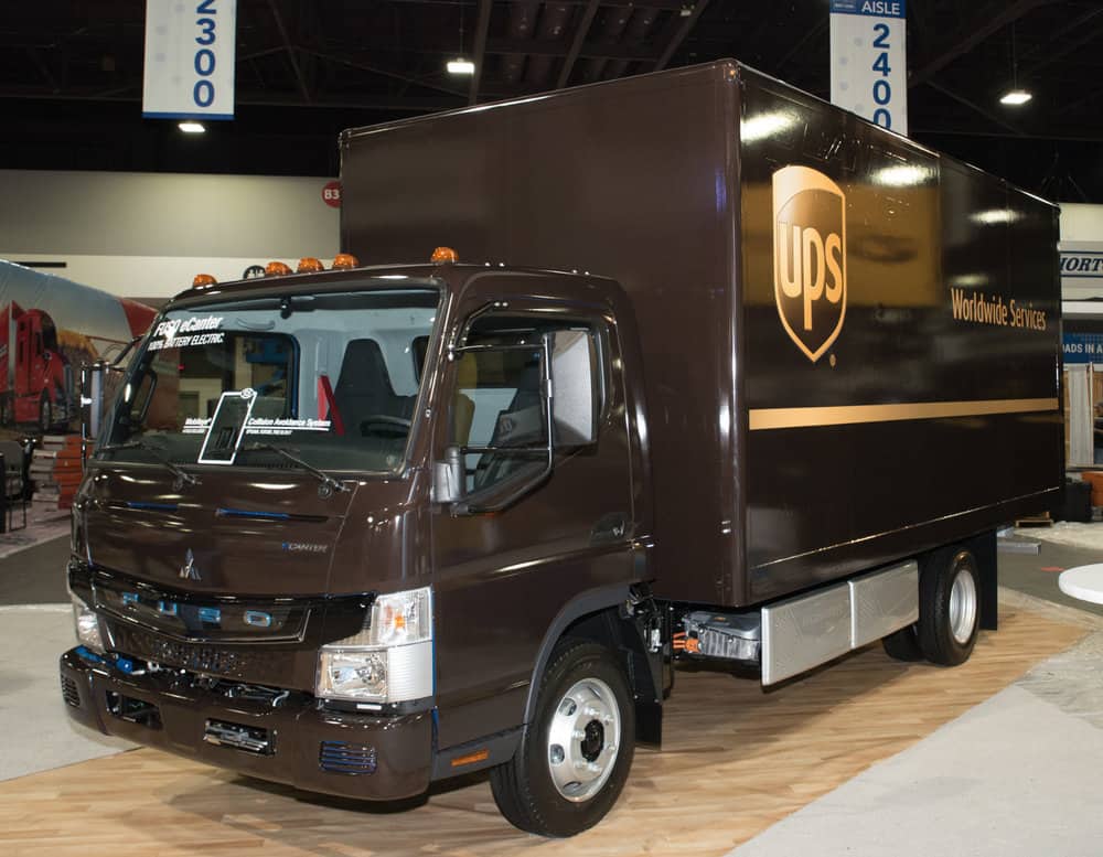 Electric trucks, like this Fuso eCanter model, will increasingly play an important role in urban delivery operations.