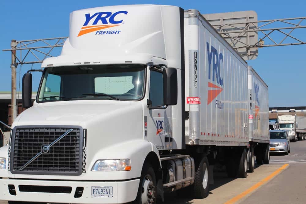 Transportation stocks fell across the sector along with the broader Dow Jones Index on Monday.