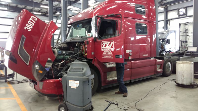 Truck repairs are inevitable, but a new solution from Uptake that utilizes Geotab sensors and artificial intelligence aims to identify problems before they become extended downtime events.