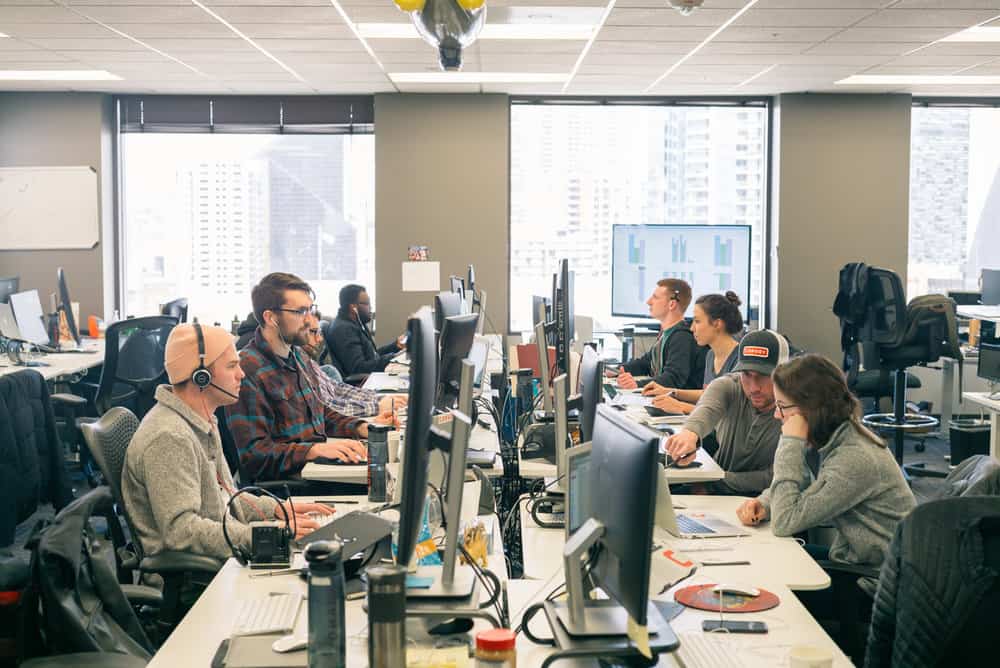  The brokerage floor at Convoy. ( Photo: Convoy ) 