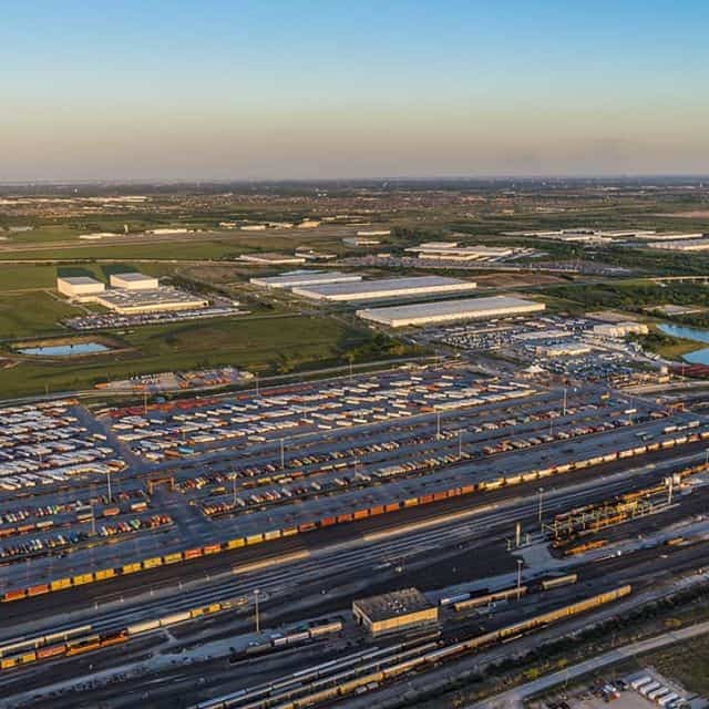  AllianceTexas’ 9,600-acre inland port. 
