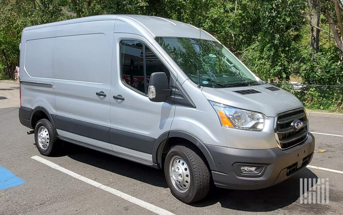Ford Transit visibility