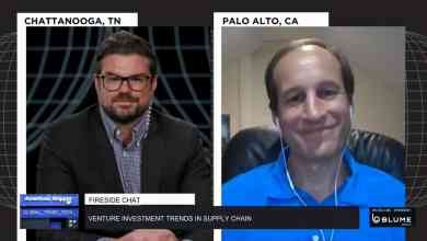 Paul Asel and JT Engstrom at Global Trade Tech summit