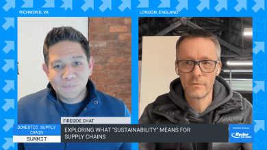 Experts chat about sustainability in domestic supply chains.