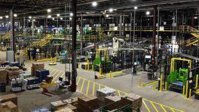Look inside Walmart warehouse
