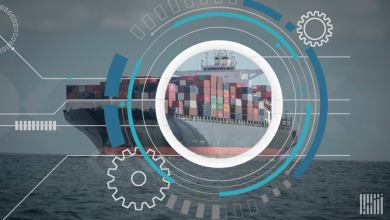 ITS Logistics is entering this digital arena with its container management and visibility platform ContainerAI. (Photo: Jim Allen/FreightWaves)