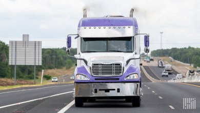truck with diesel exhaust