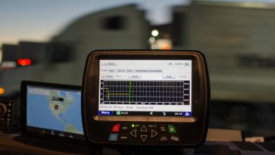 ELD in truck cab