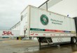 An OD and Saia trailers at a warehouse