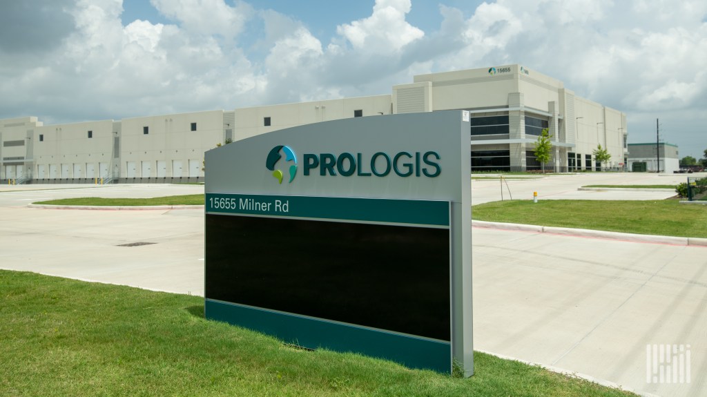 a Prologis warehouse in Houston